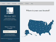 Tablet Screenshot of prohacvice.com